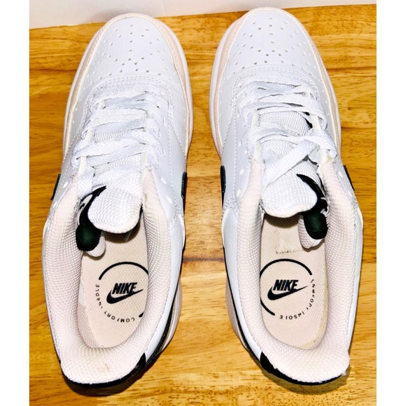 Size 5.5 - Nike Court Vision Low White Light Soft Pink - Picture 9 of 10